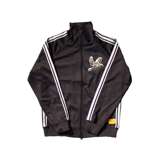 CHROME TRACKSTAR JACKET (MOCHA/CREAM)
