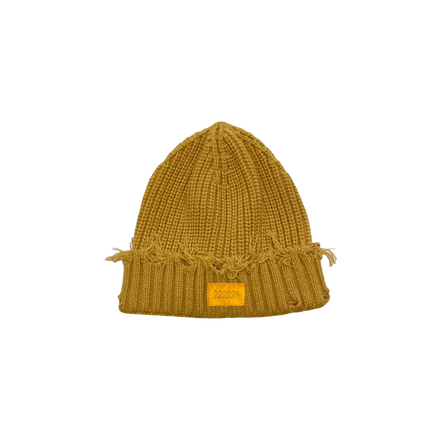 5DOVE KNIT BEANIE (MUSTARD)